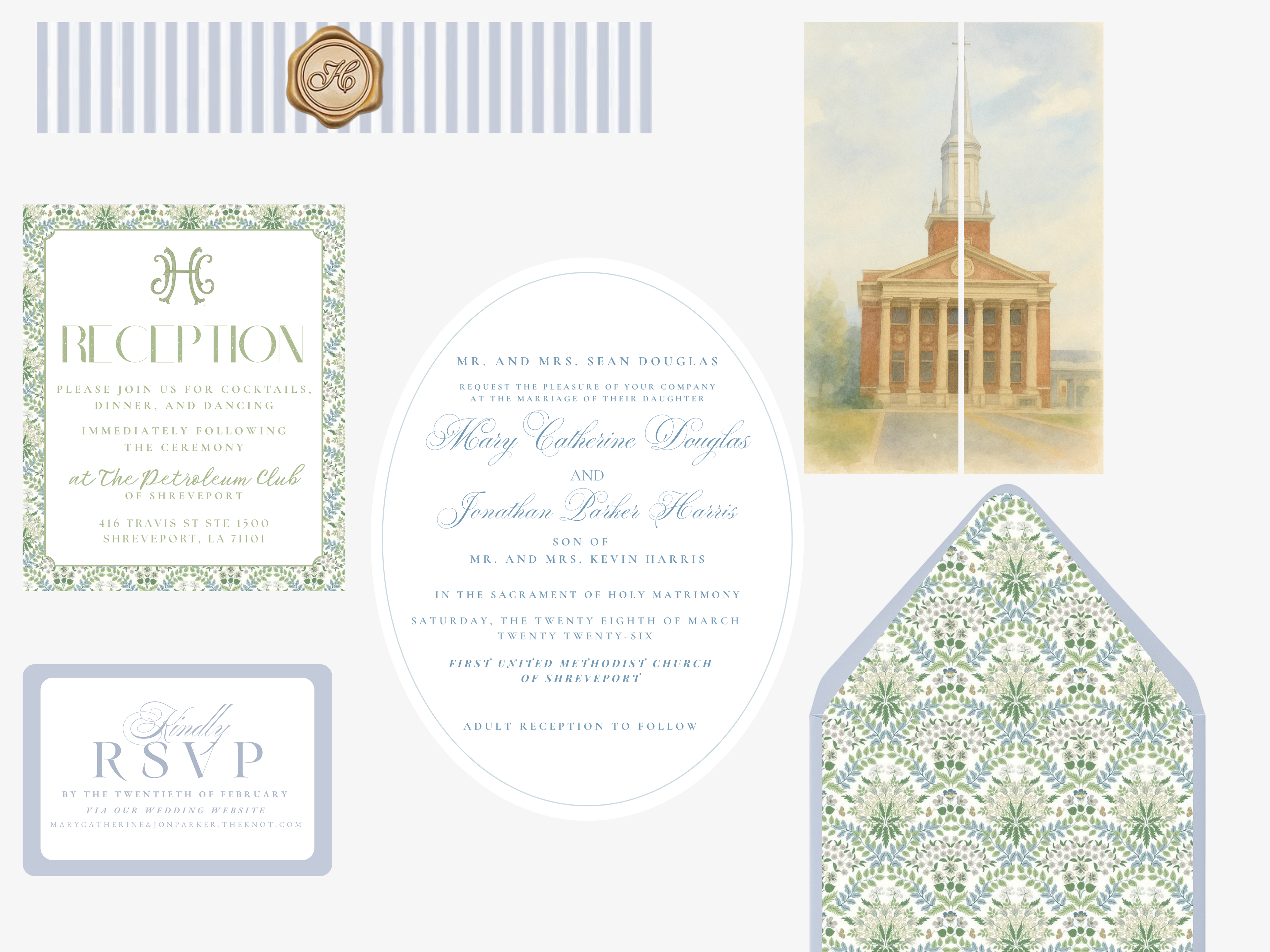 Harris Formal Invitations
